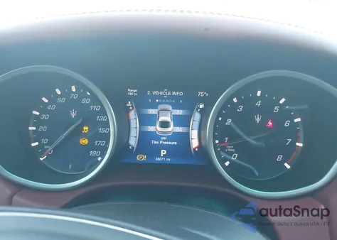 2015 Maserati Ghibli S Q4 from USA, damaged, VIN ZAM57RTA2F1151107